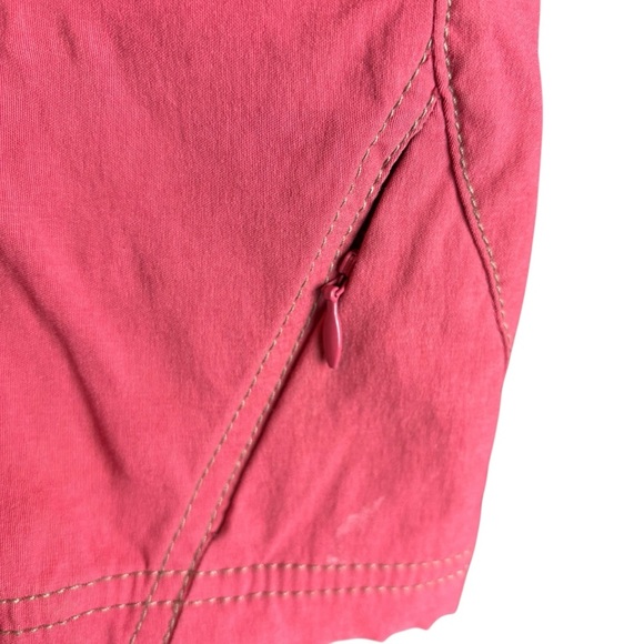 Athleta Red Casual Shorts Vibrant Summer Essential - Picture 3 of 5
